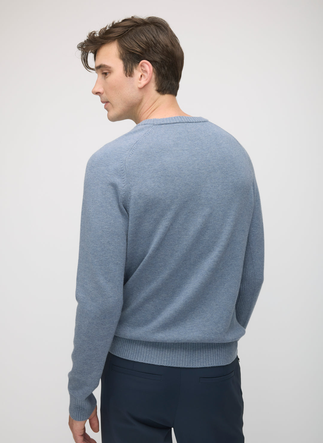 Merino Cotton Crewneck Sweater