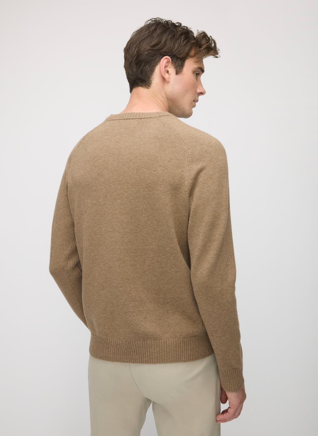 Merino Cotton Crewneck Sweater