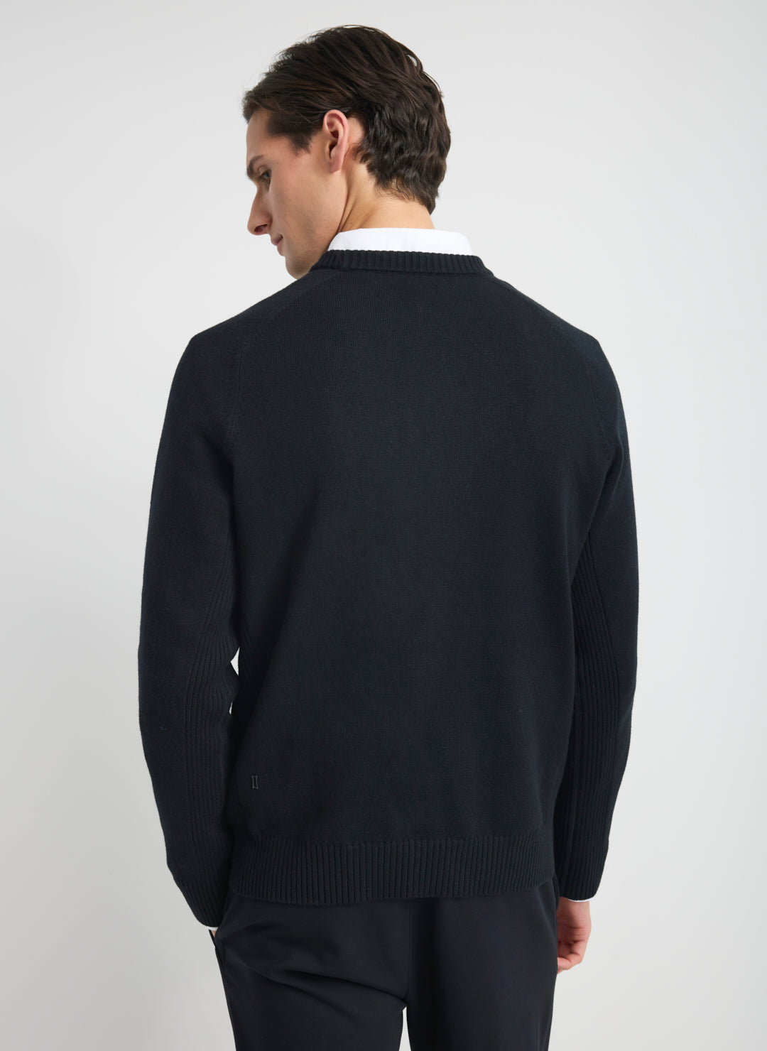 Merino Cotton Crewneck Sweater