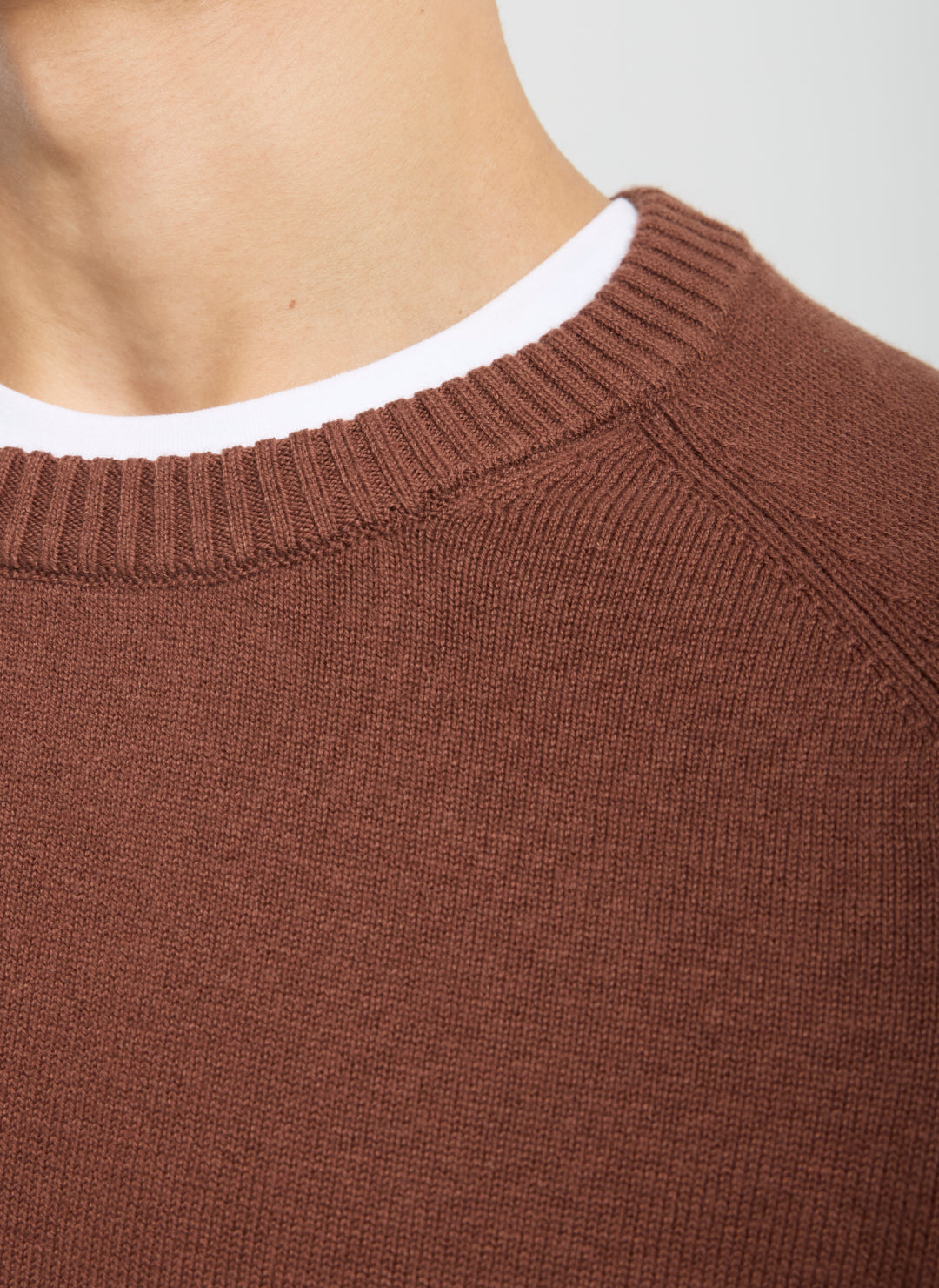 Merino Cotton Crewneck Sweater