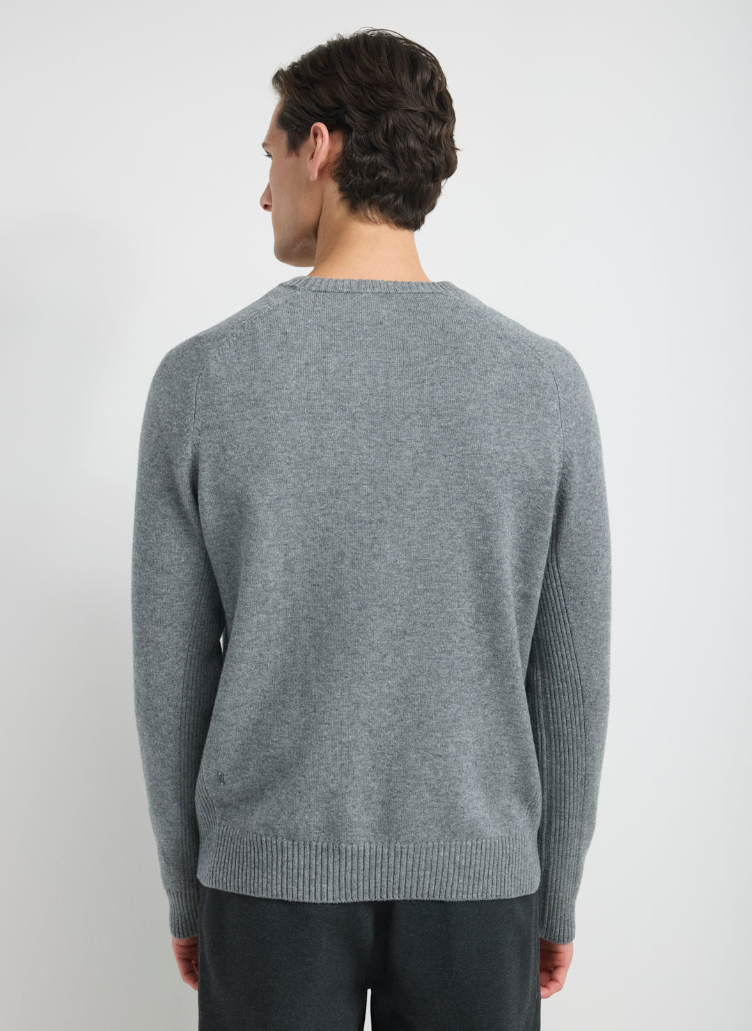 Merino Cotton Crewneck Sweater