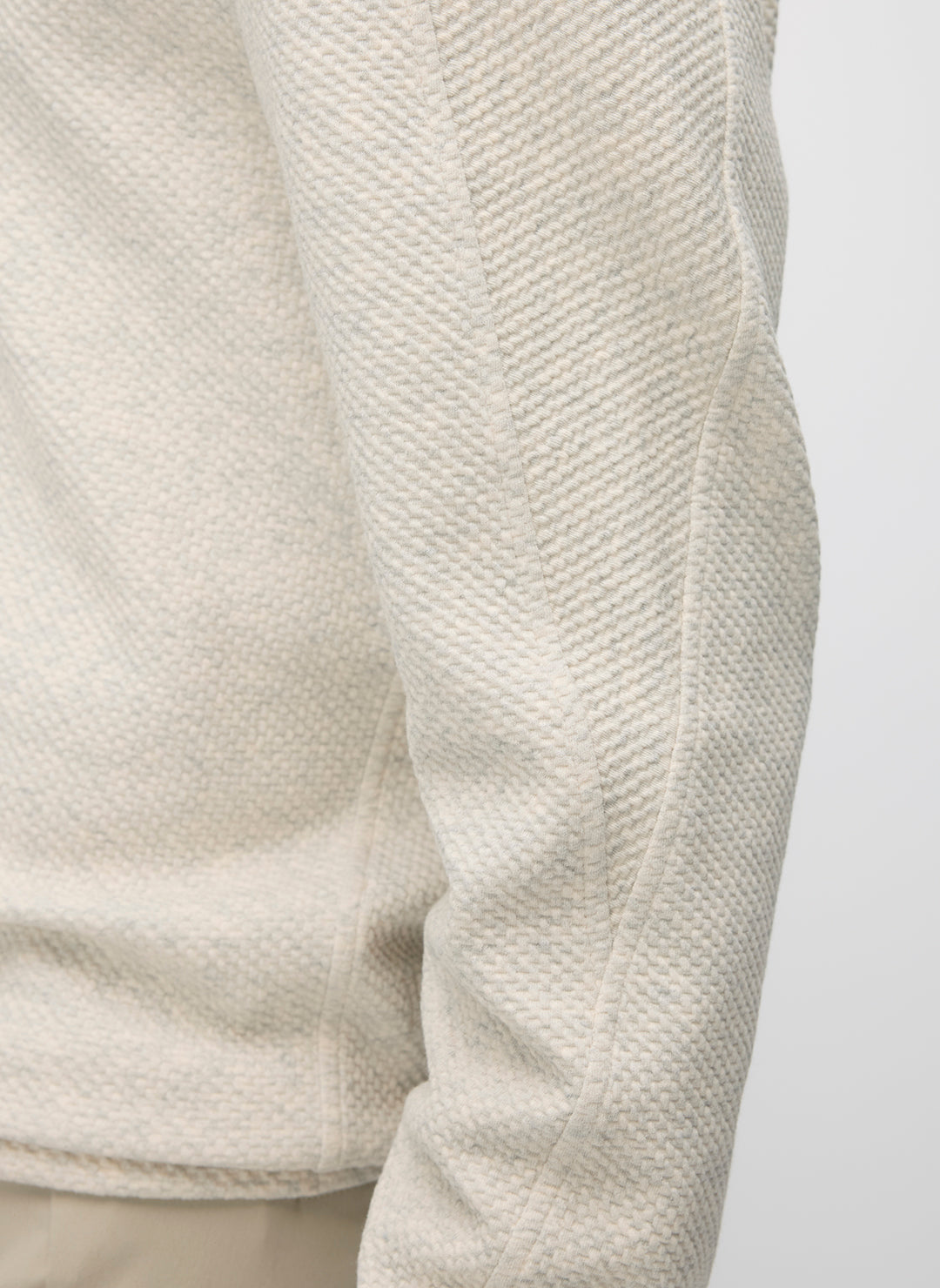 Textured Crew Sweatshirt