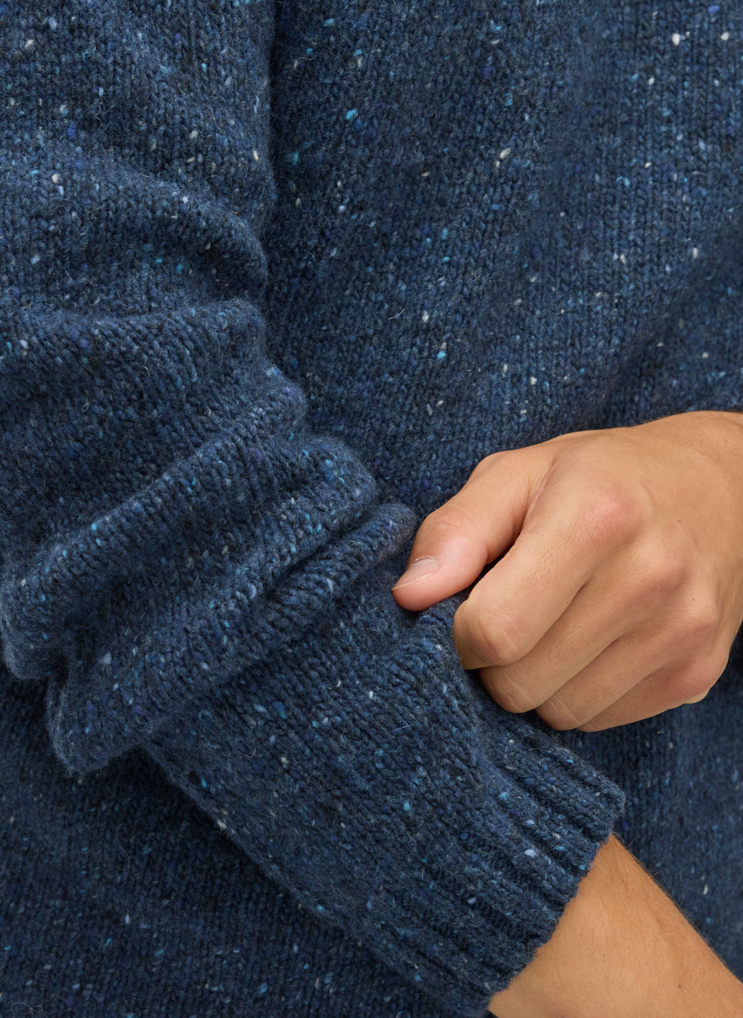 Donegal Funnel Neck Sweater