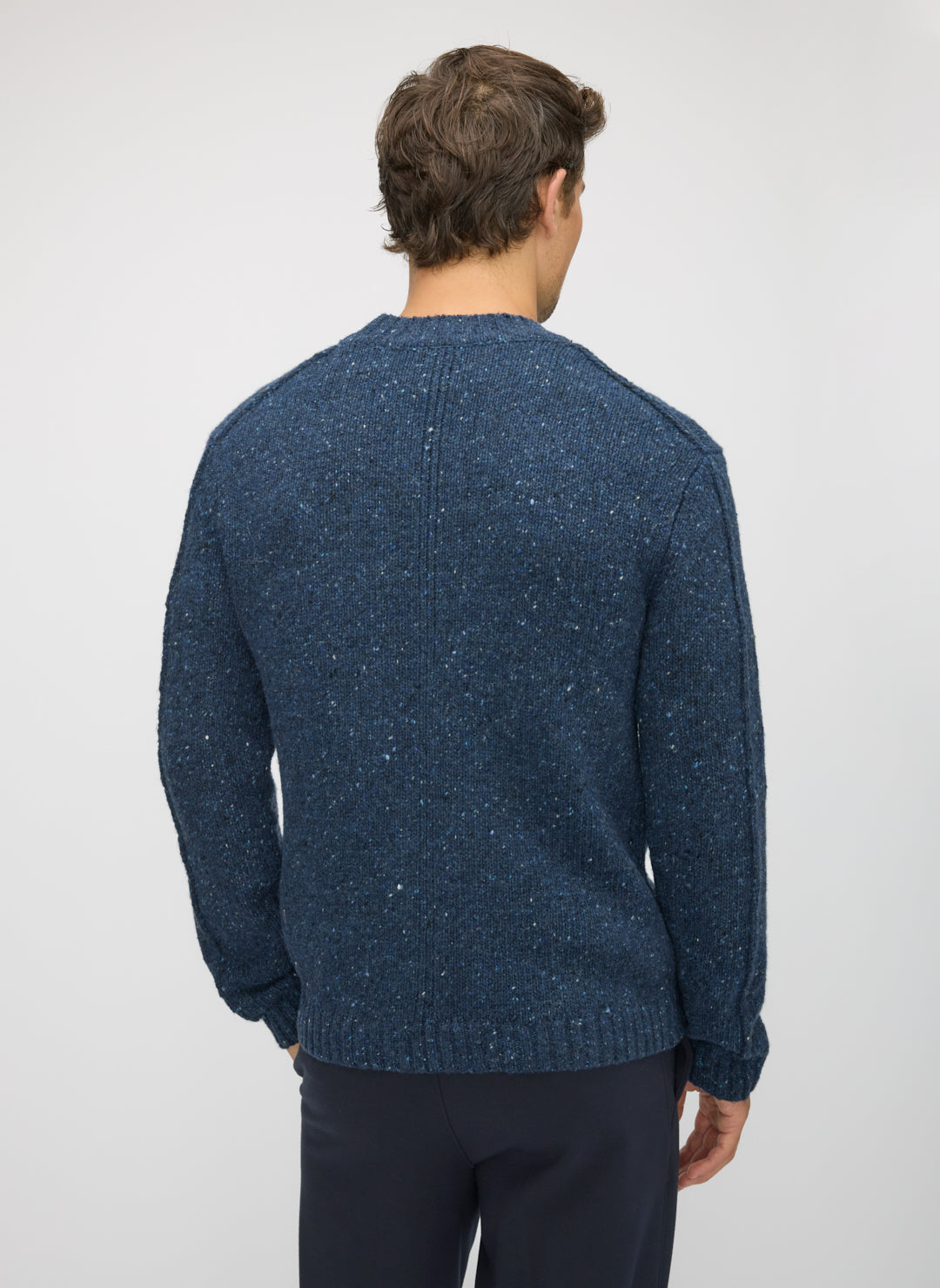 Donegal Funnel Neck Sweater