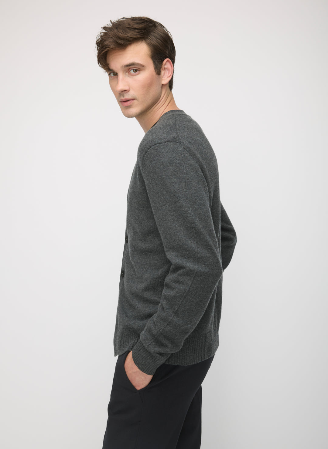 Merino Cotton Cardigan