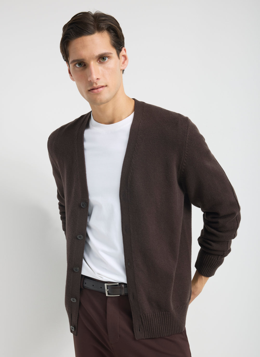 Merino Cotton Cardigan