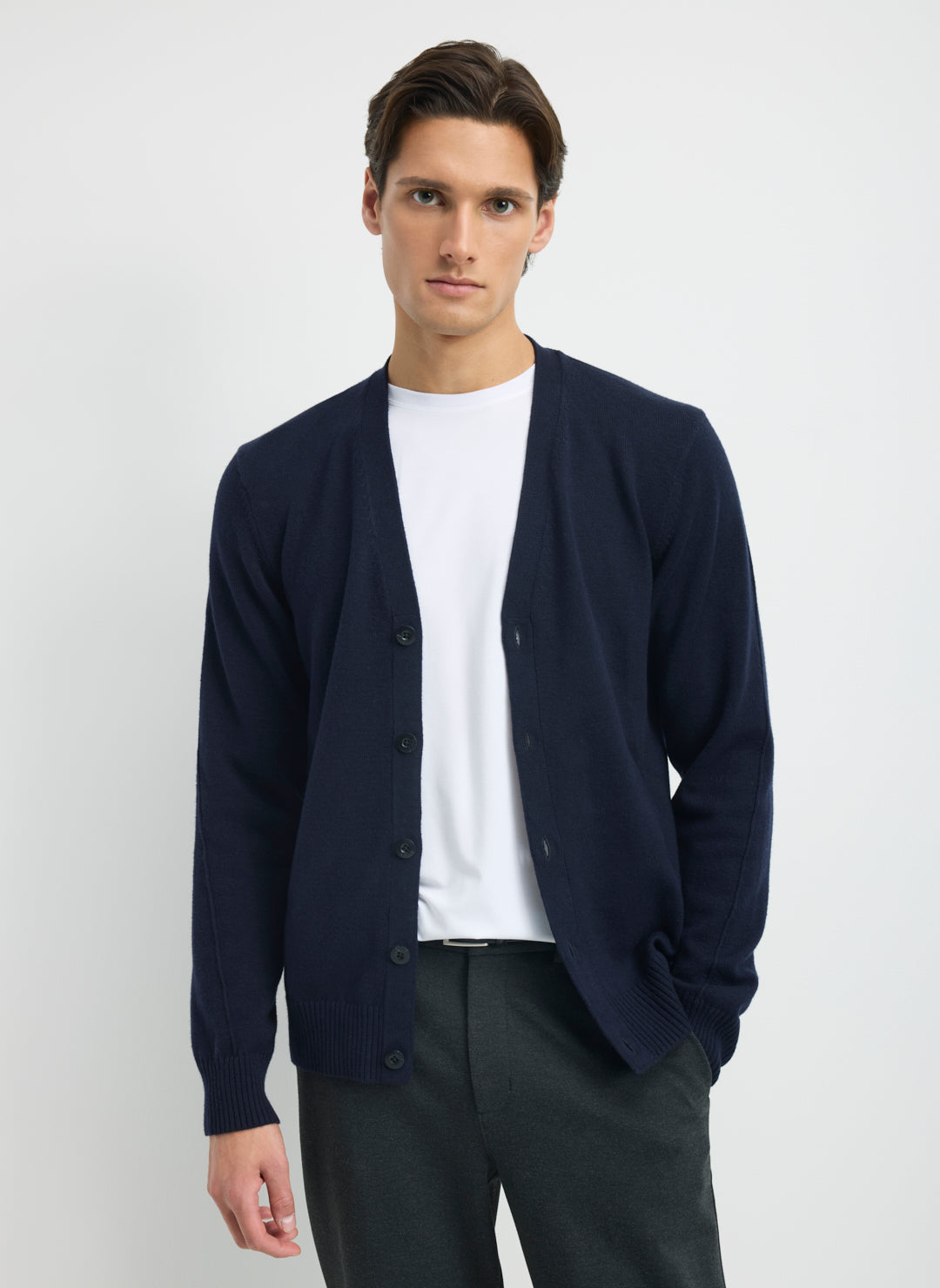 Merino Cotton Cardigan
