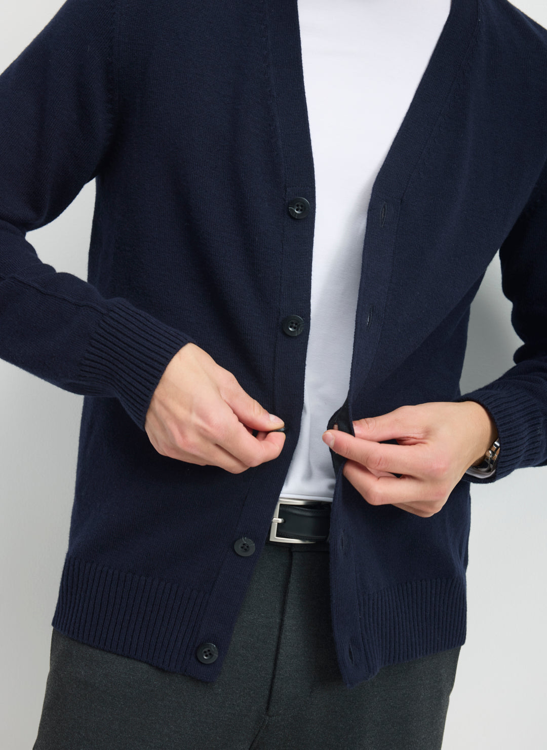 Merino Cotton Cardigan