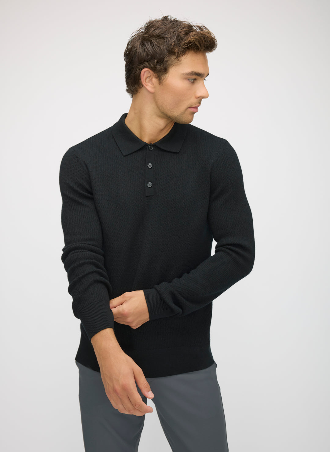 Nord Merino Polo Sweater
