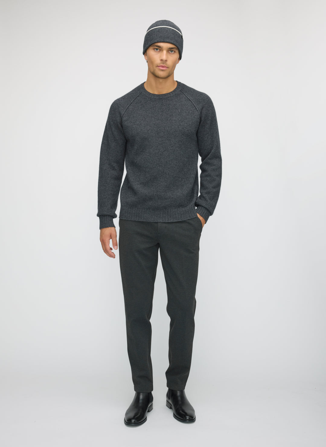 Cashmere Merino Raglan Sweater