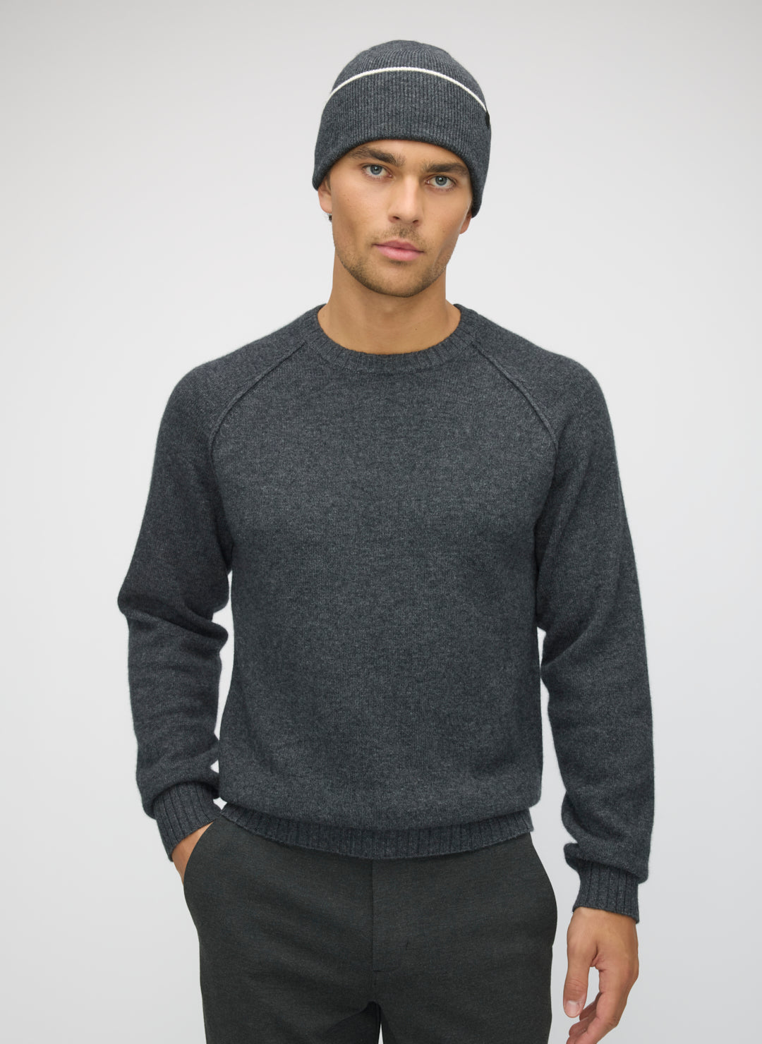 Cashmere Merino Raglan Sweater