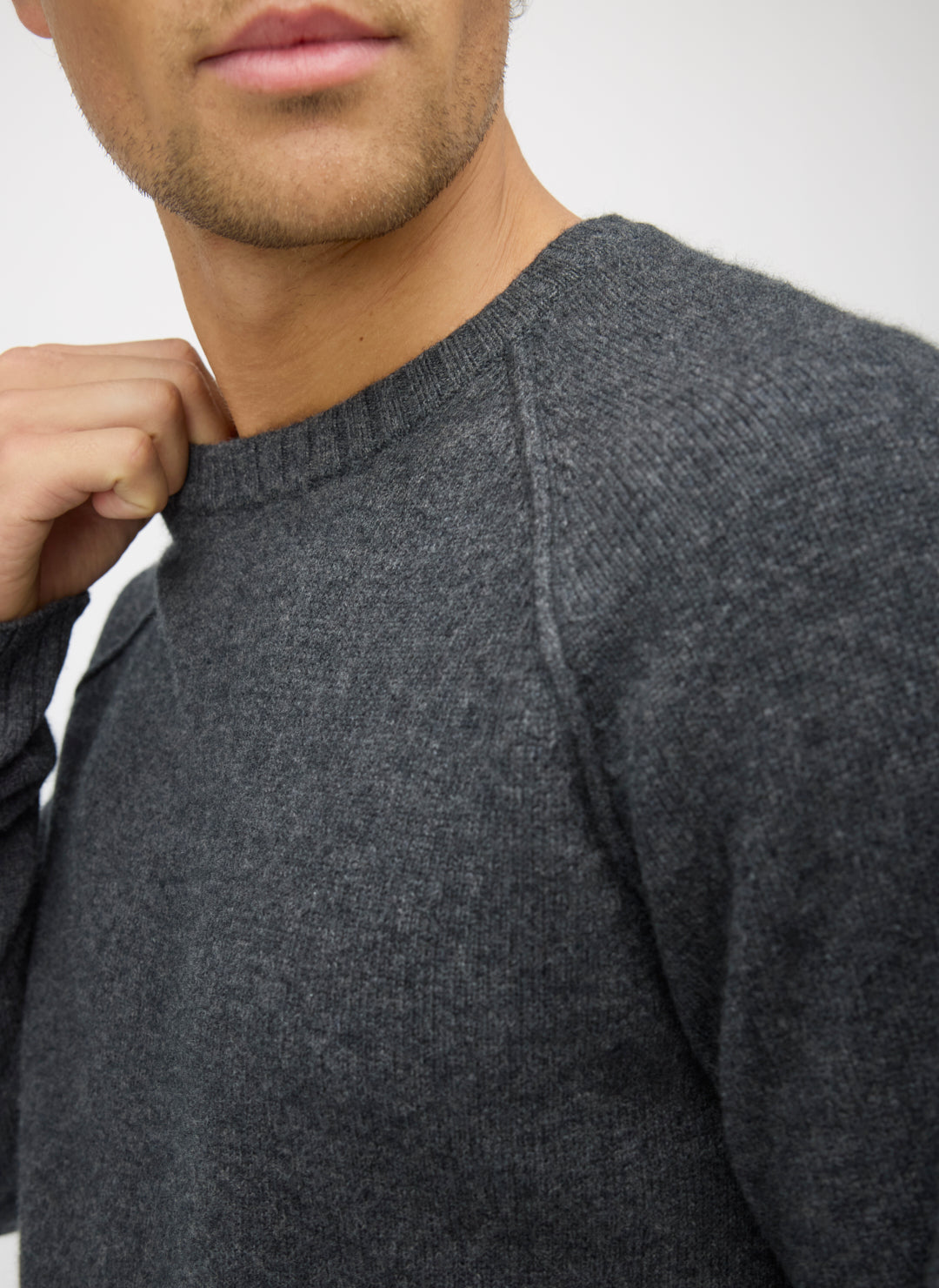 Cashmere Merino Raglan Sweater