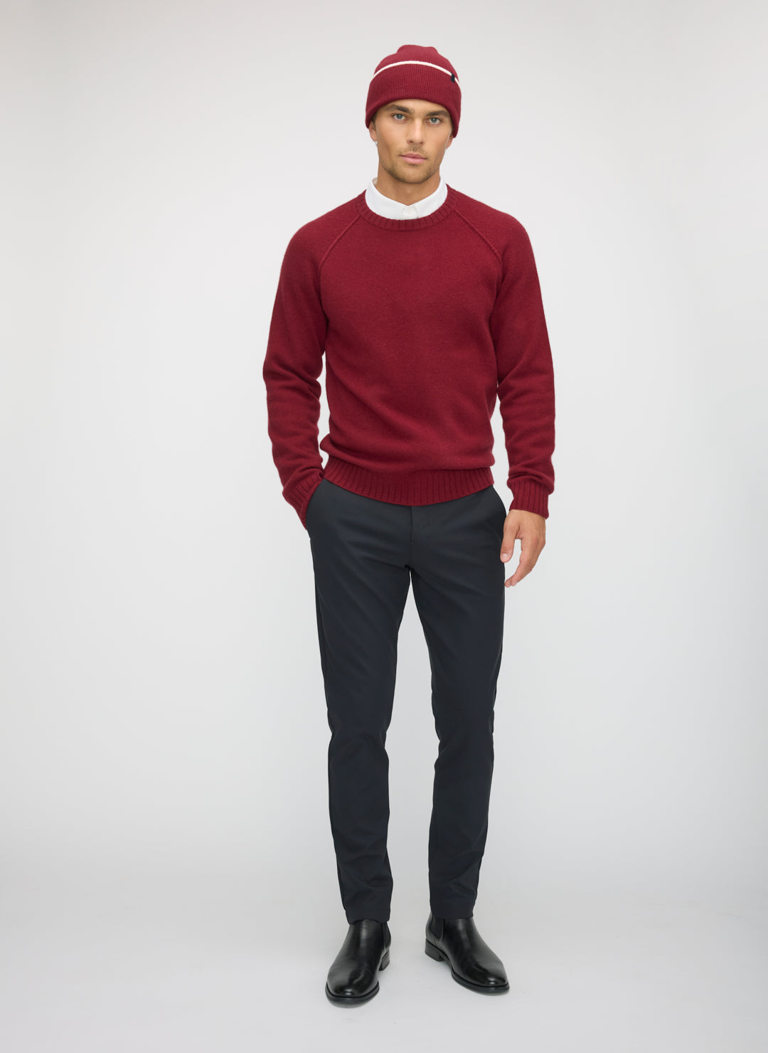 Cashmere Merino Raglan Sweater