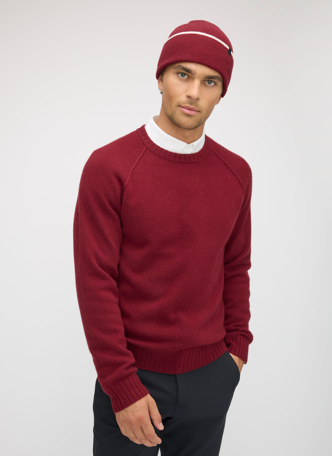 Cashmere Merino Raglan Sweater