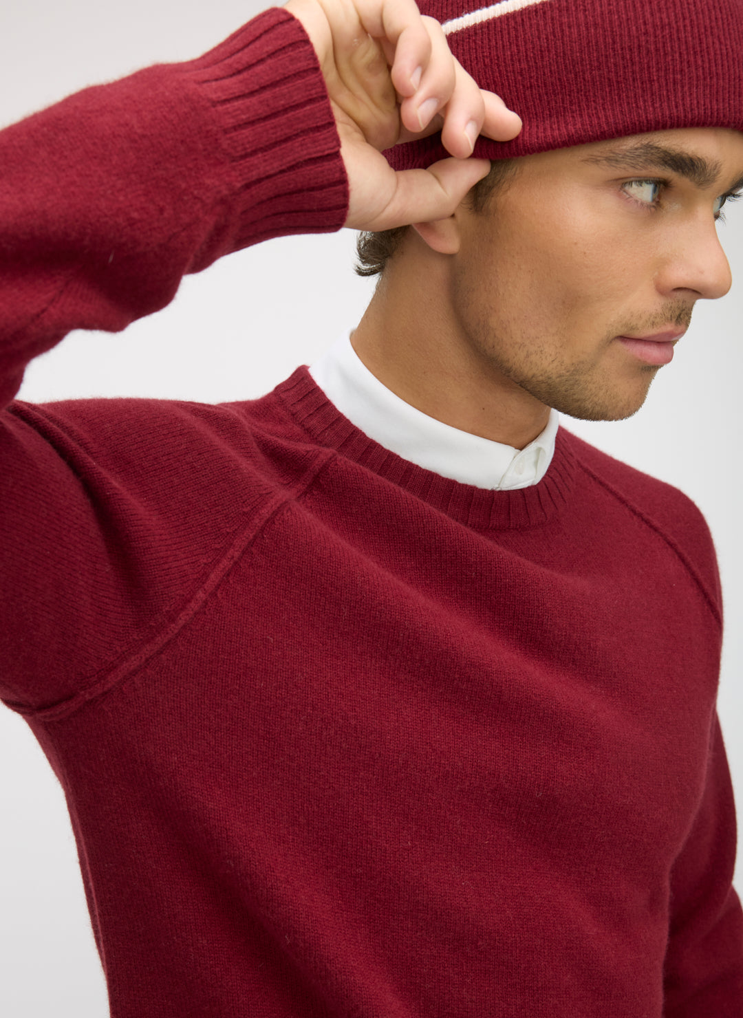 Cashmere Merino Raglan Sweater