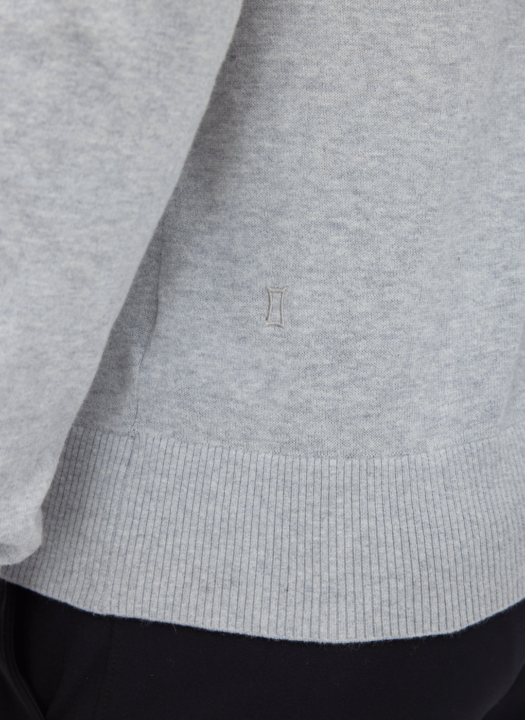 Cotton Cashmere Polo Sweater