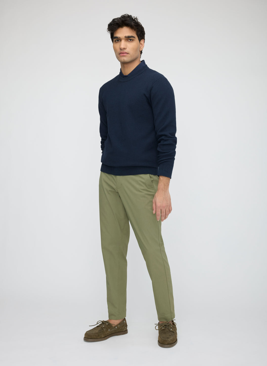 Dalton Long Sleeve Crew Sweater