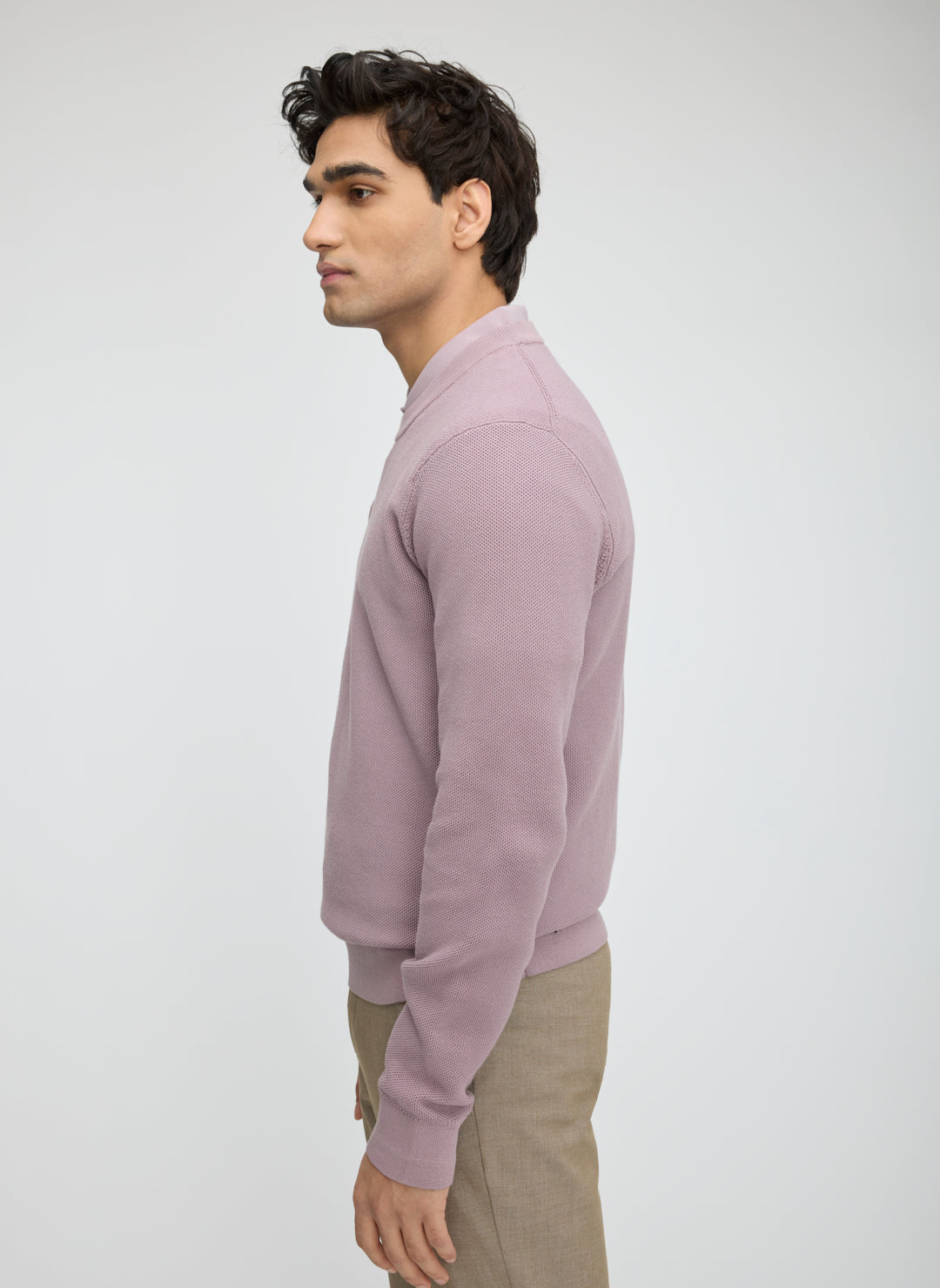 Dalton Long Sleeve Crew Sweater