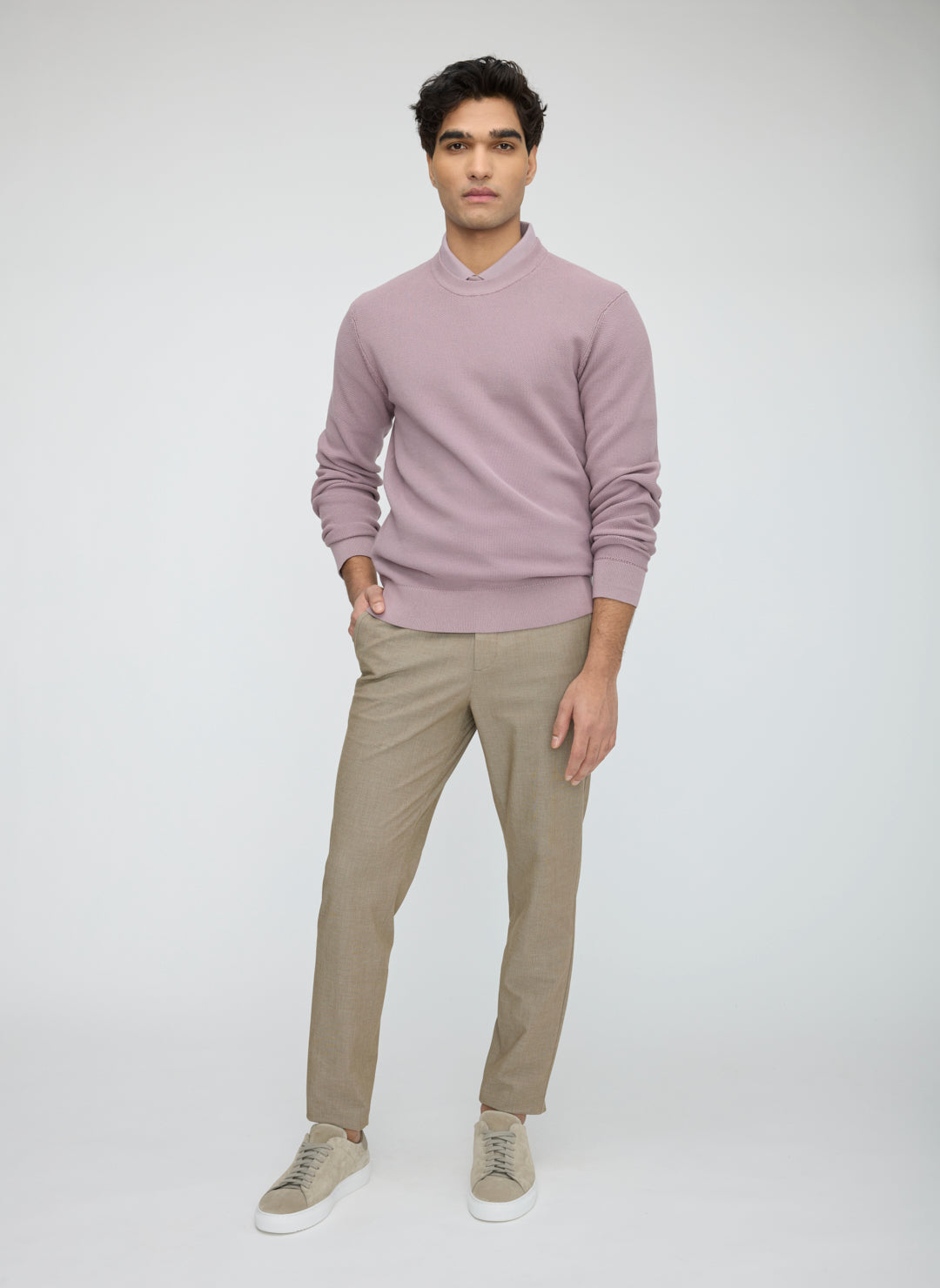 Dalton Long Sleeve Crew Sweater