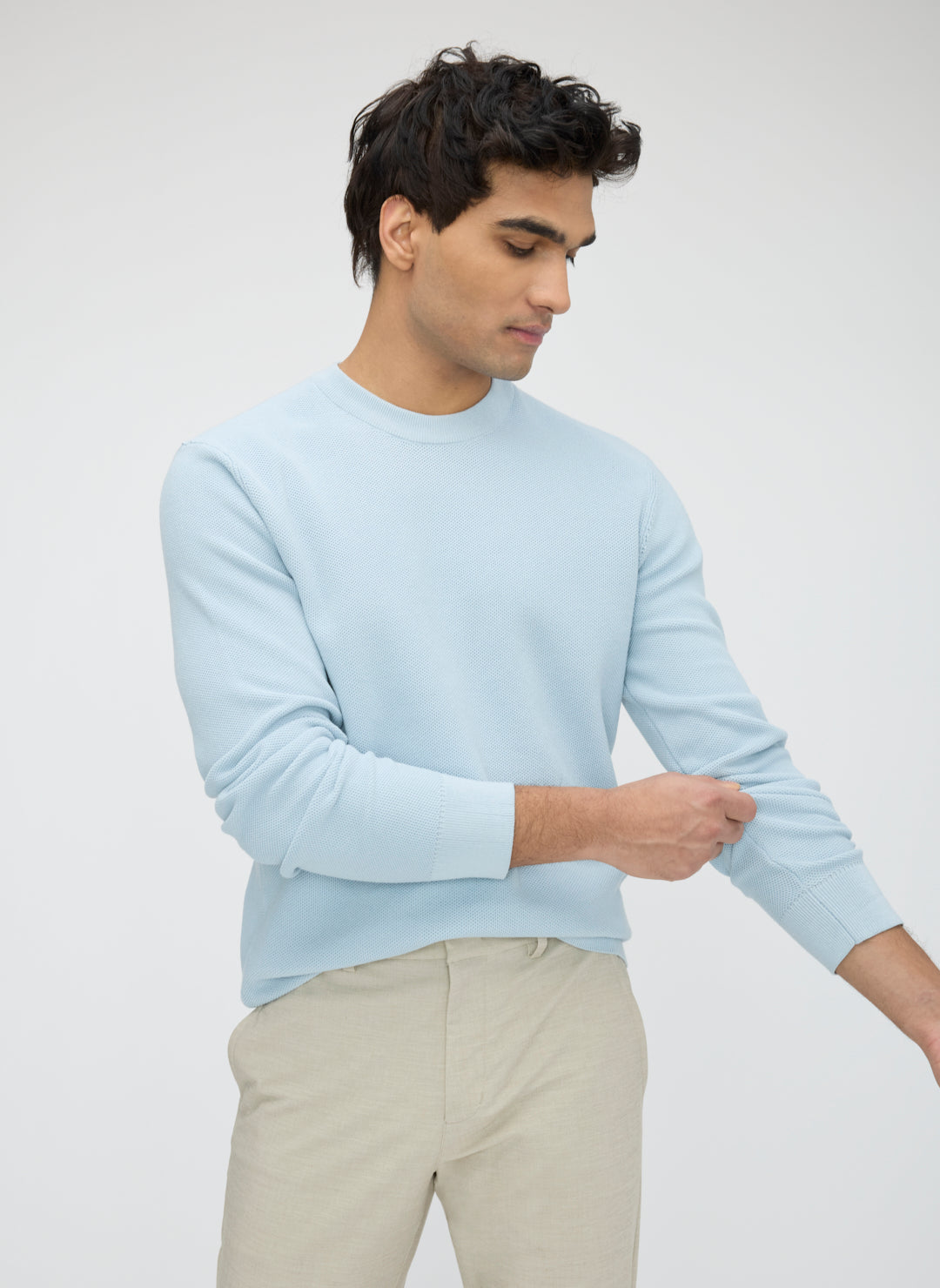 Dalton Long Sleeve Crew Sweater