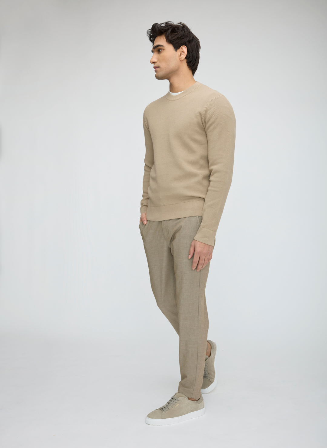 Dalton Long Sleeve Crew Sweater