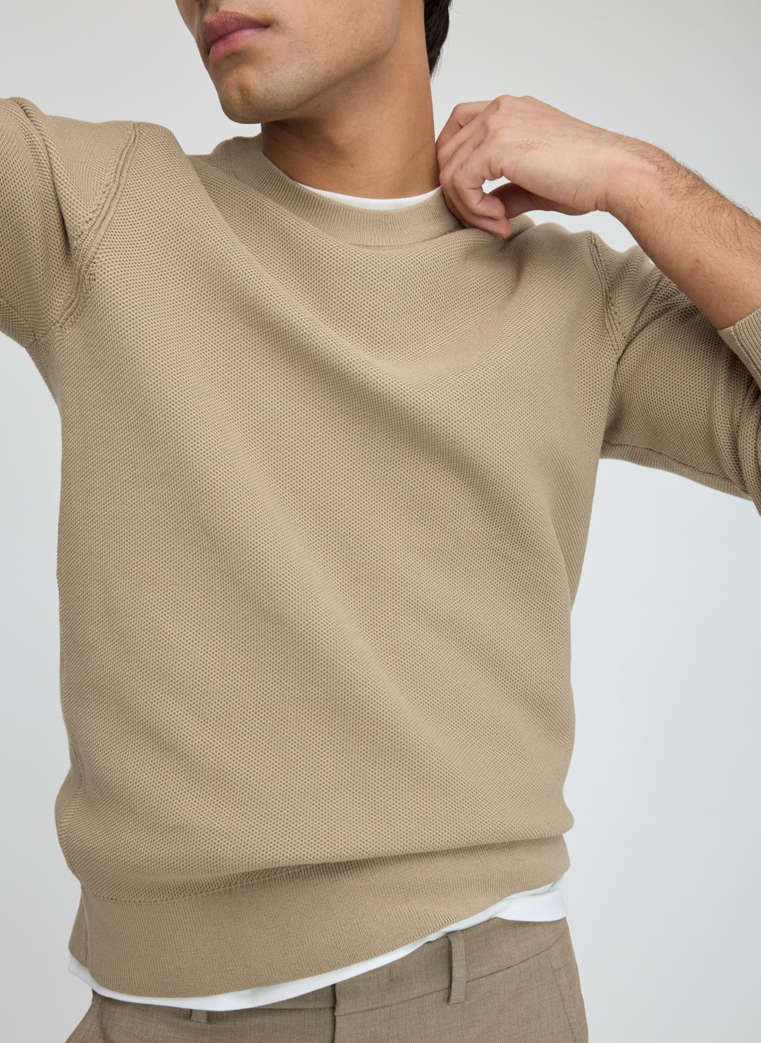 Dalton Long Sleeve Crew Sweater