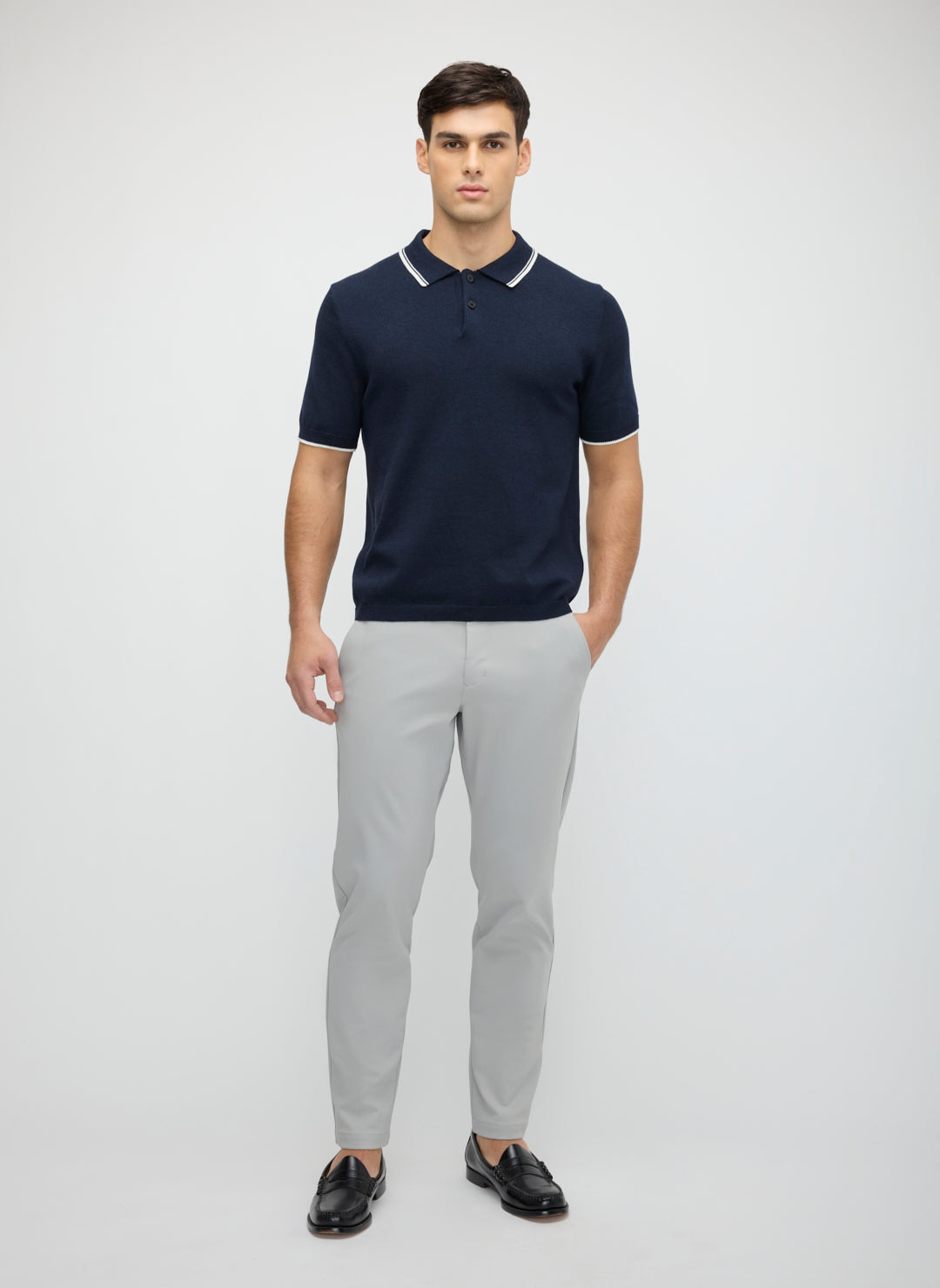 SilkStitch Easy Care Button Up Sweater