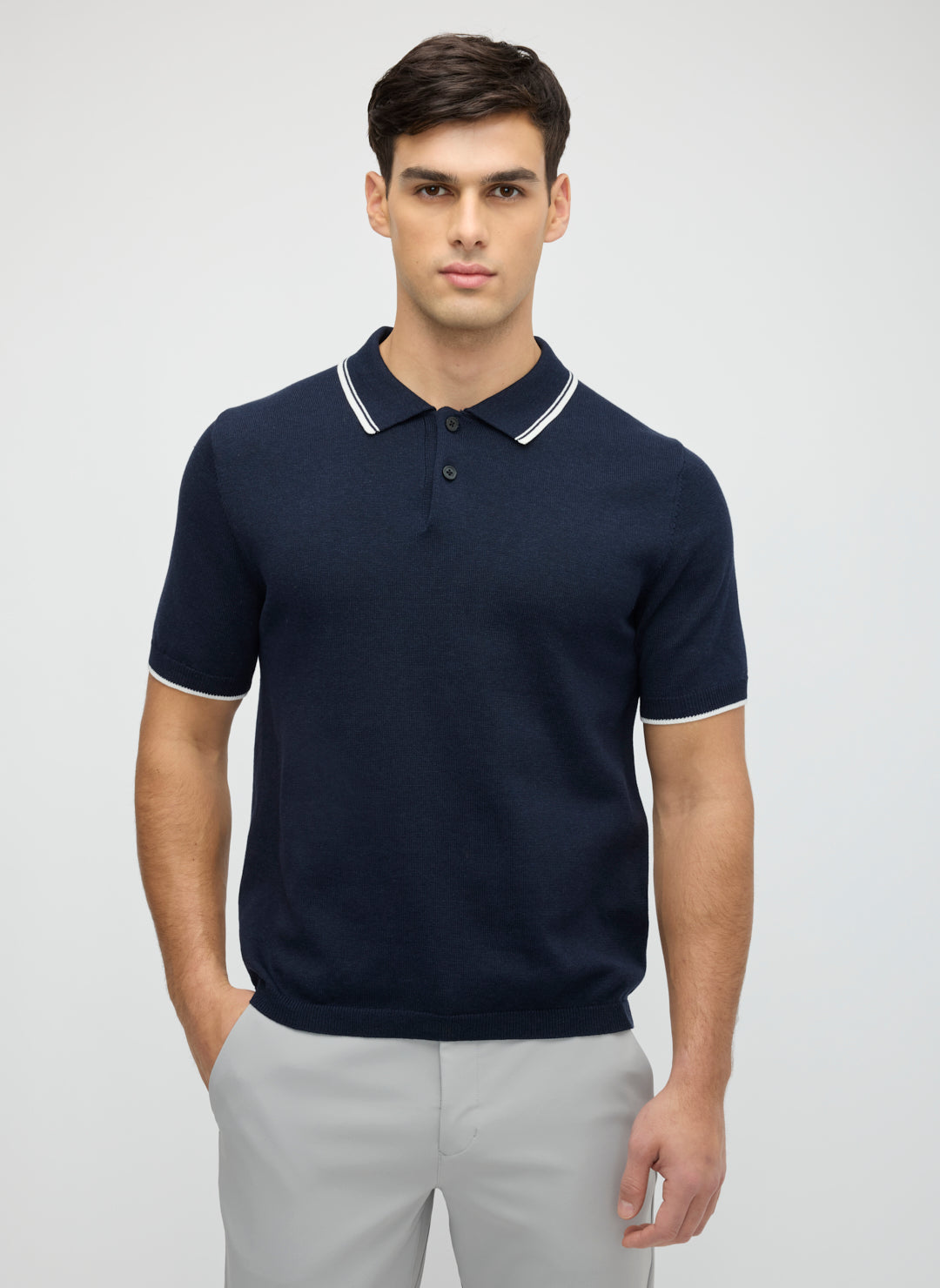 SilkStitch Easy Care Button Up Sweater