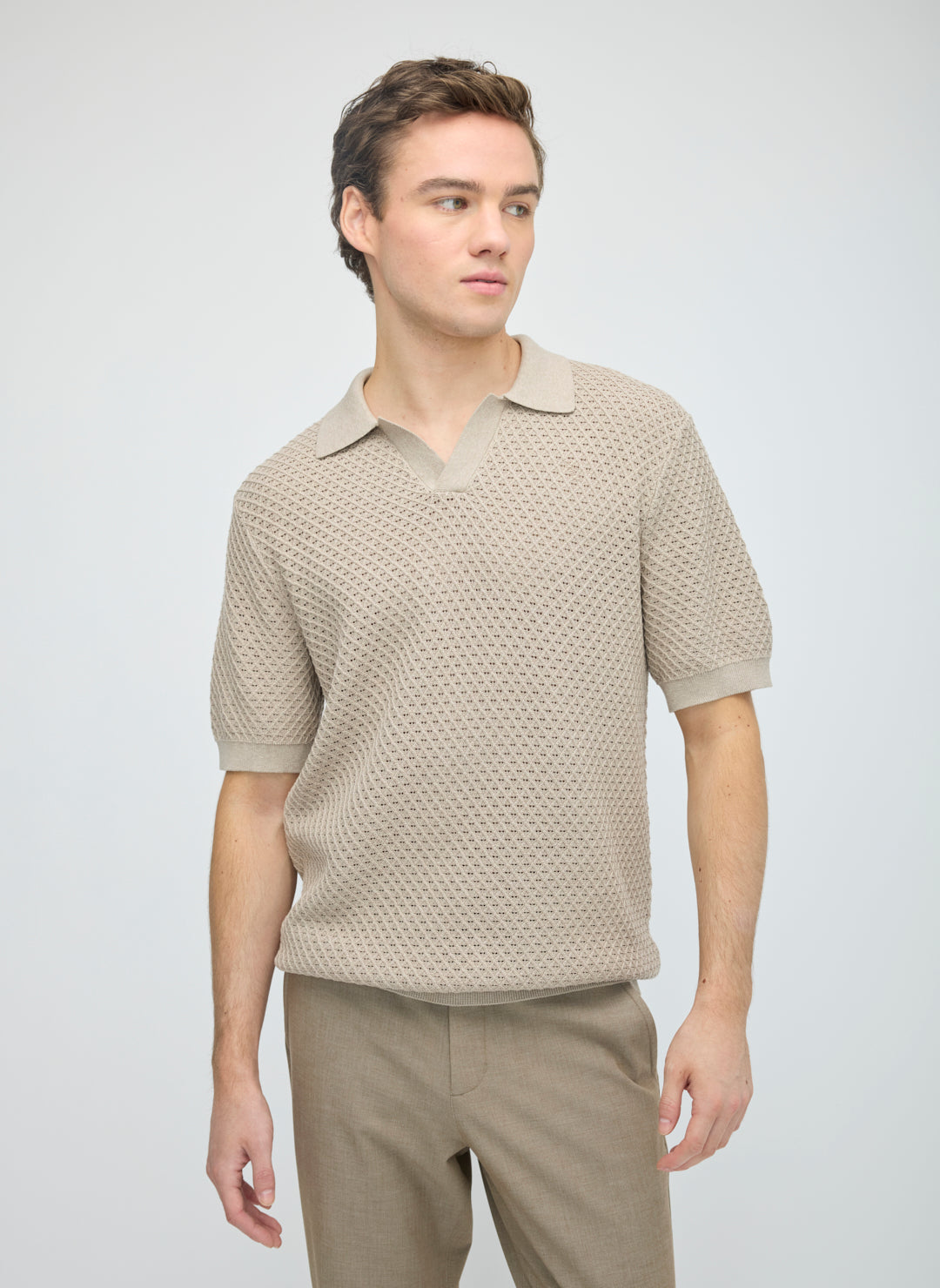 SilkStitch Easy Care Sweater Polo