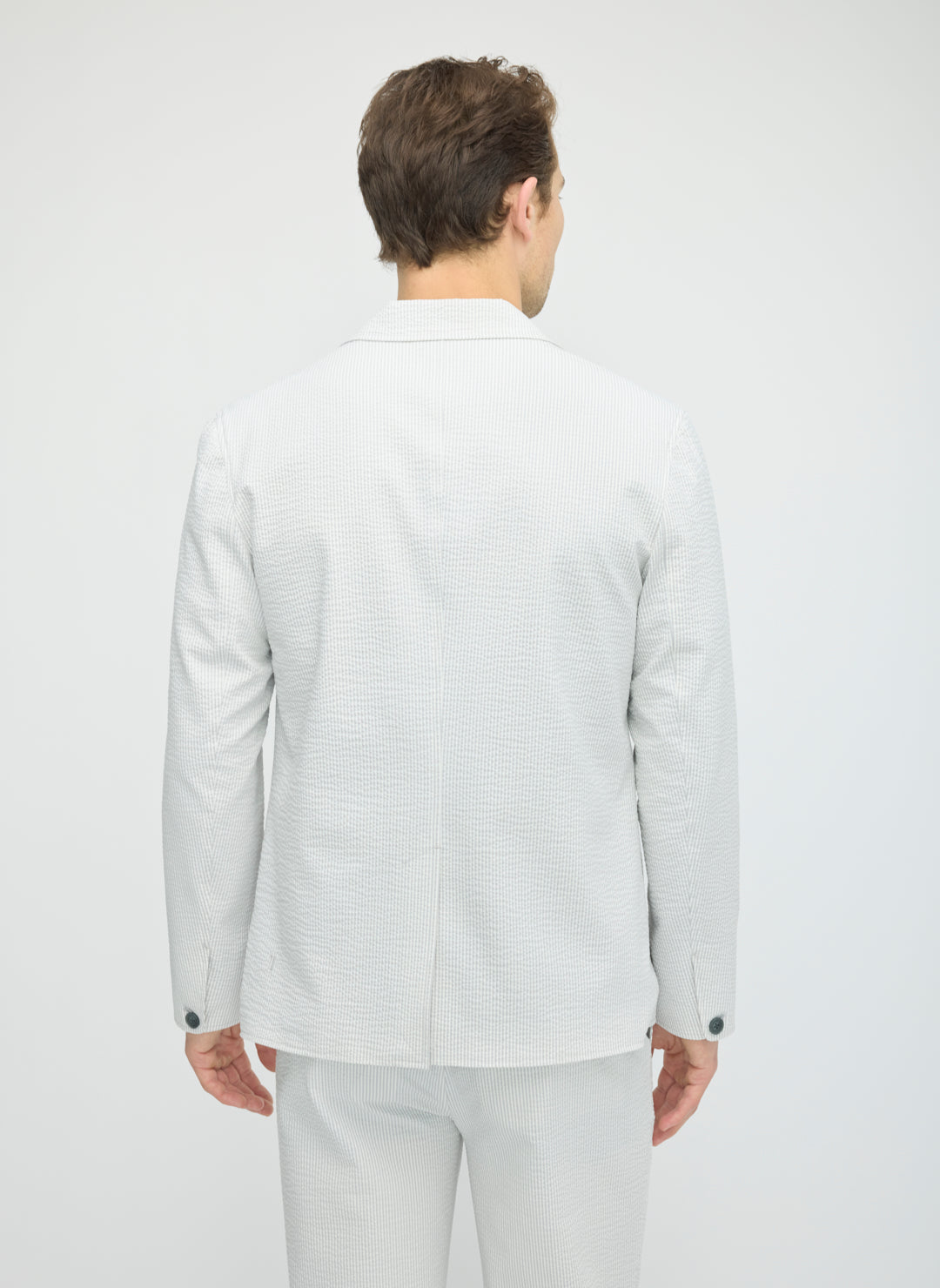 Seersucker Blazer