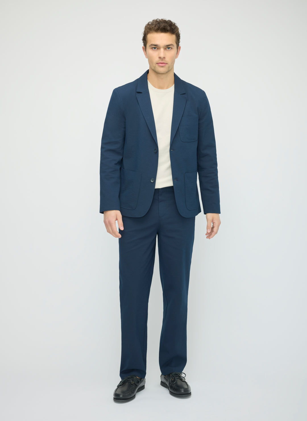 Seersucker Blazer