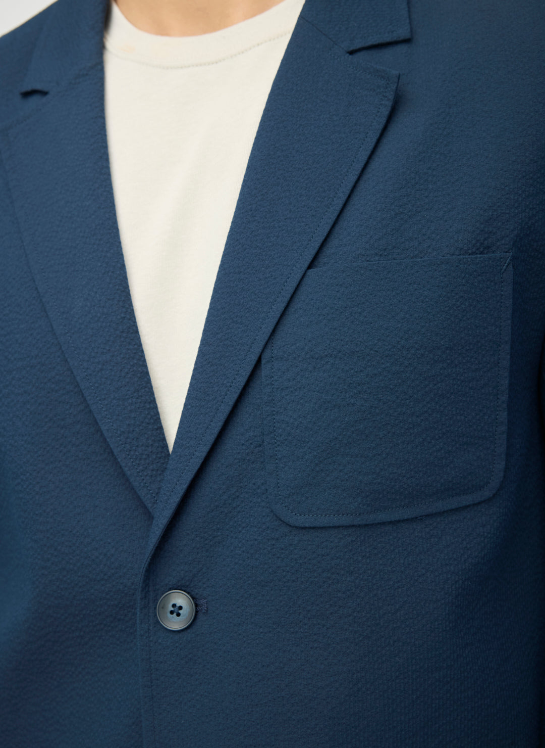 Seersucker Blazer
