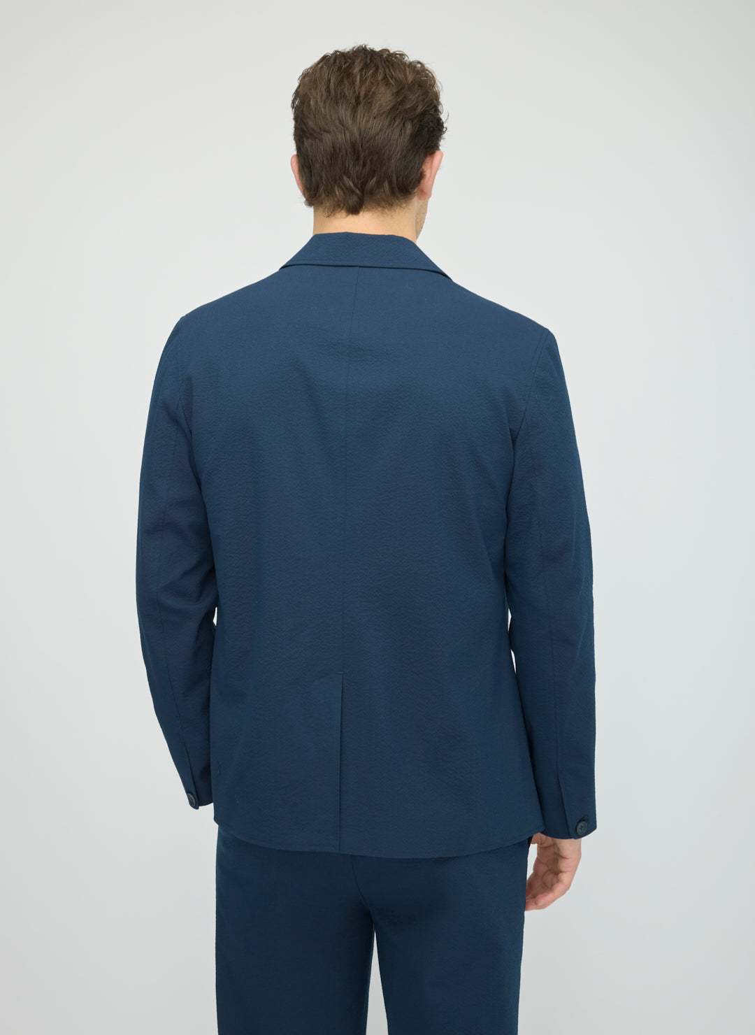 Seersucker Blazer