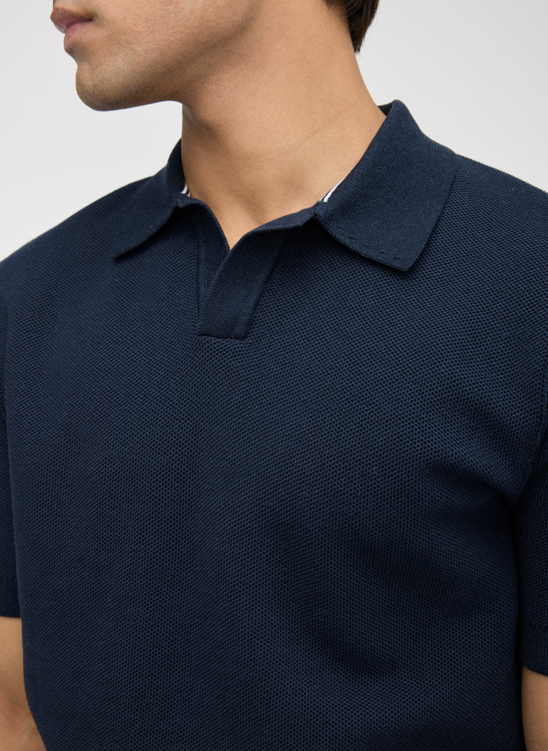 Dalton Relaxed Polo Sweater