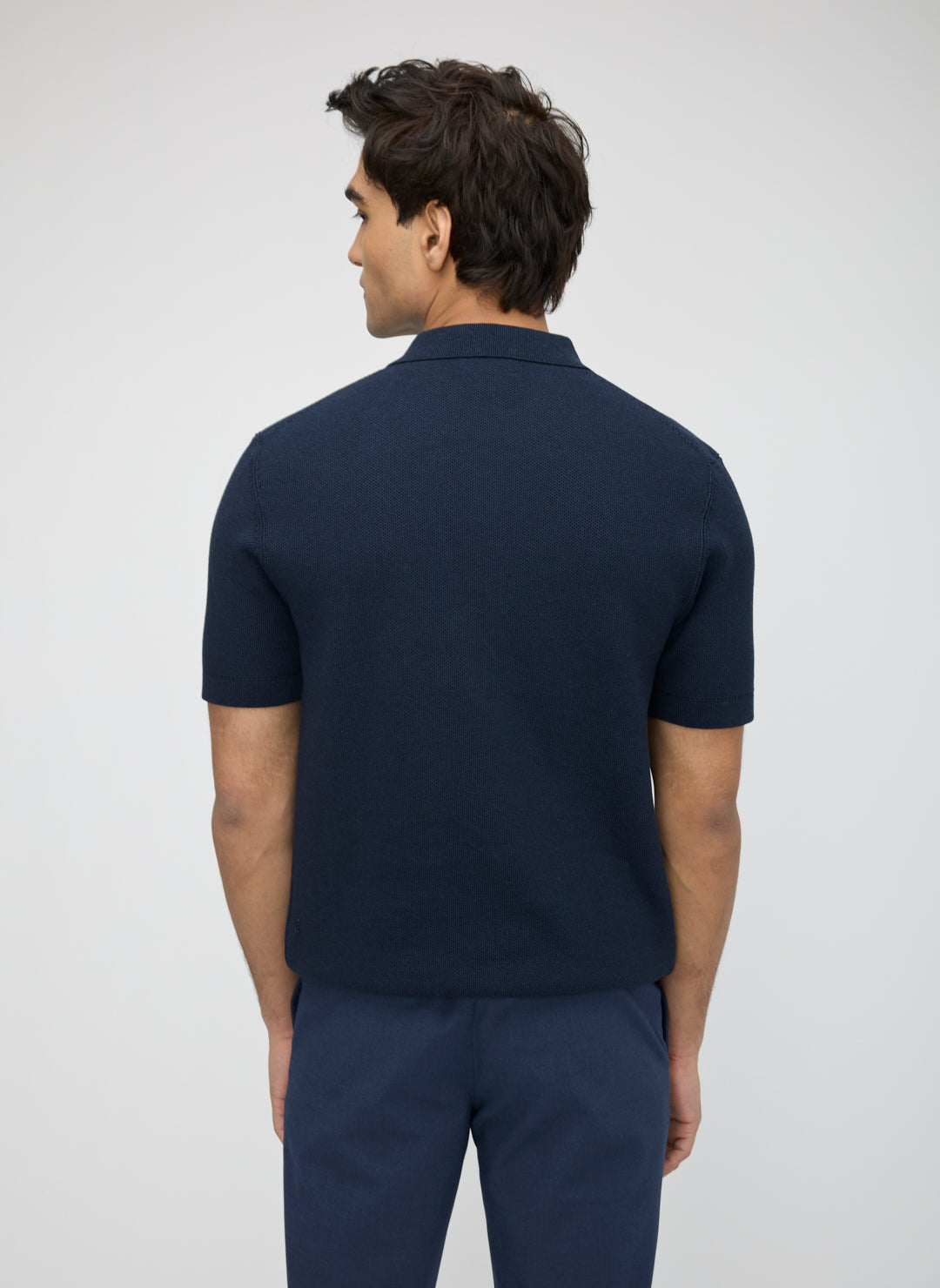 Dalton Relaxed Polo Sweater