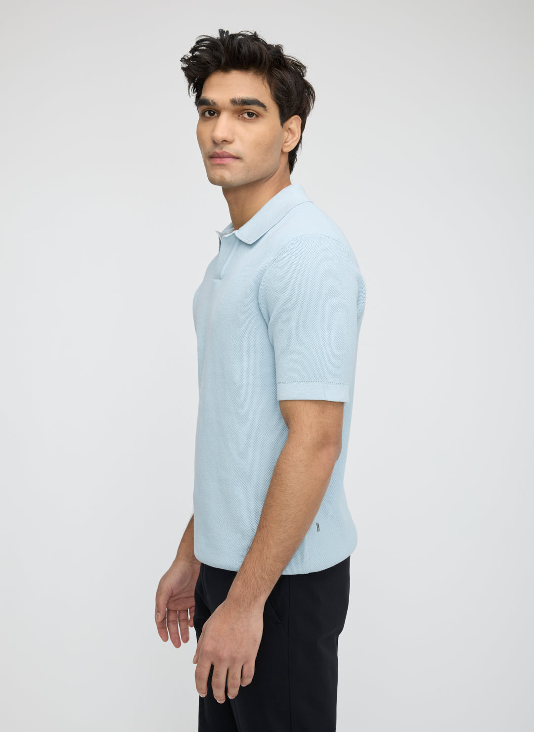 Dalton Relaxed Polo Sweater
