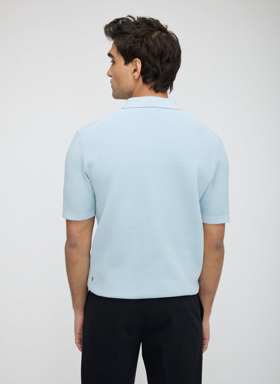 Dalton Relaxed Polo Sweater