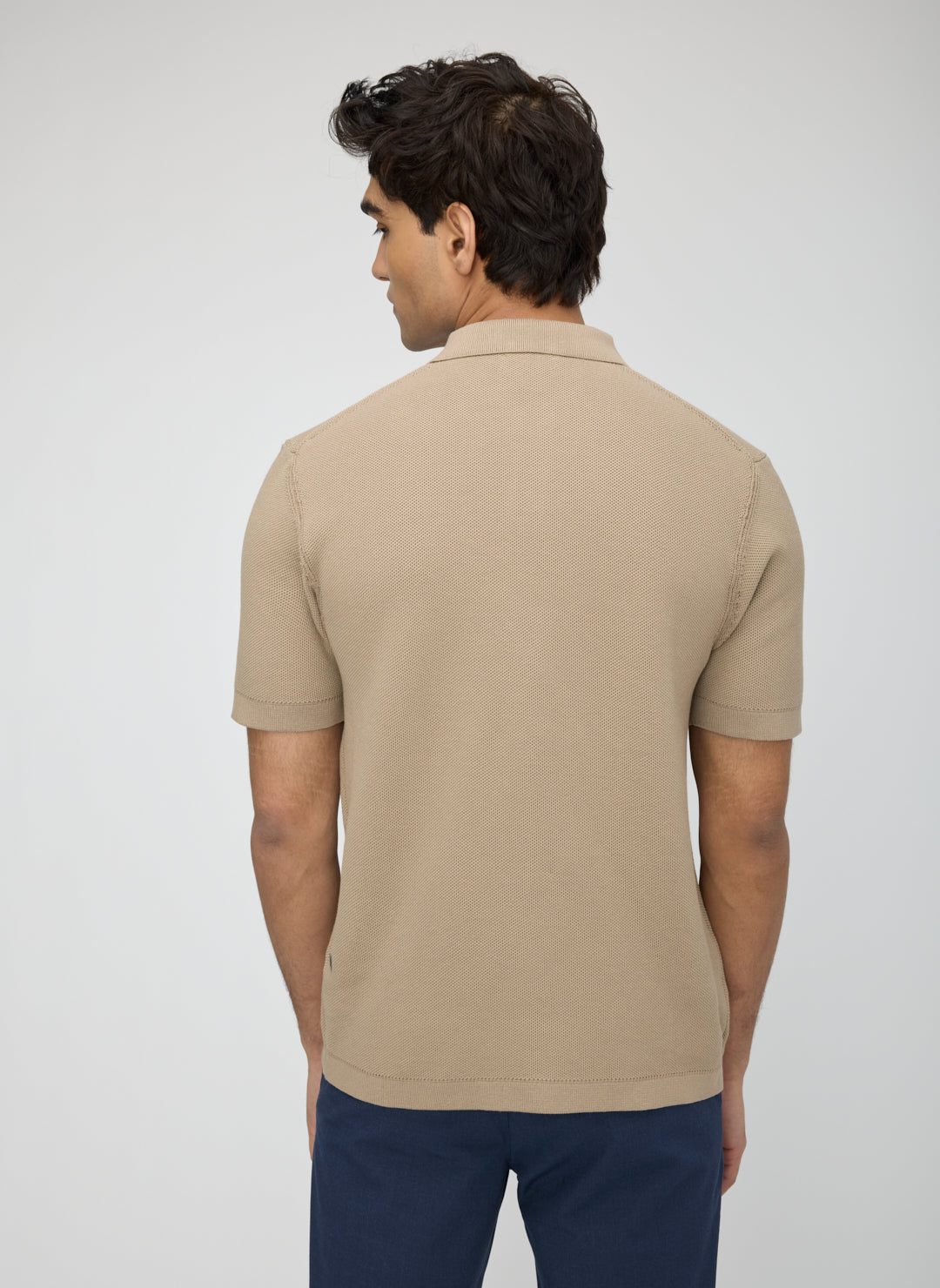 Dalton Relaxed Polo Sweater