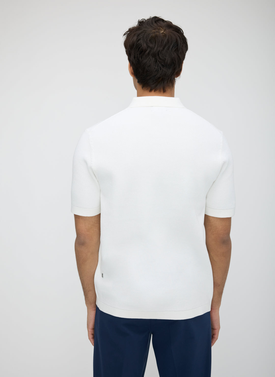 Dalton Relaxed Polo Sweater