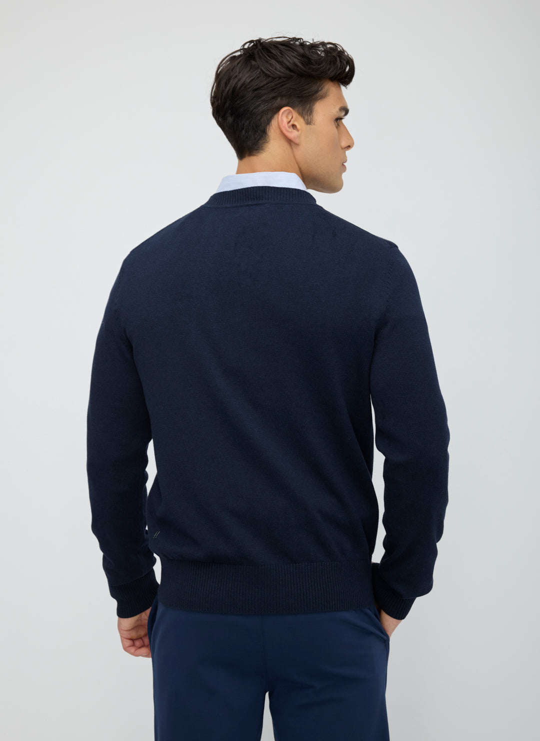 SilkStitch Easy Care V-Neck Sweater