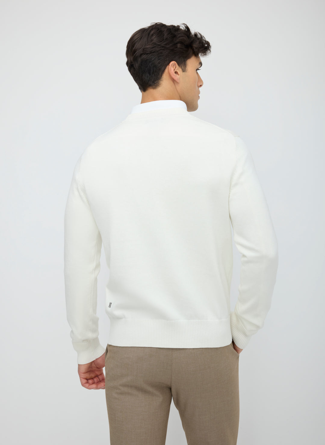 SilkStitch Easy Care V-Neck Sweater