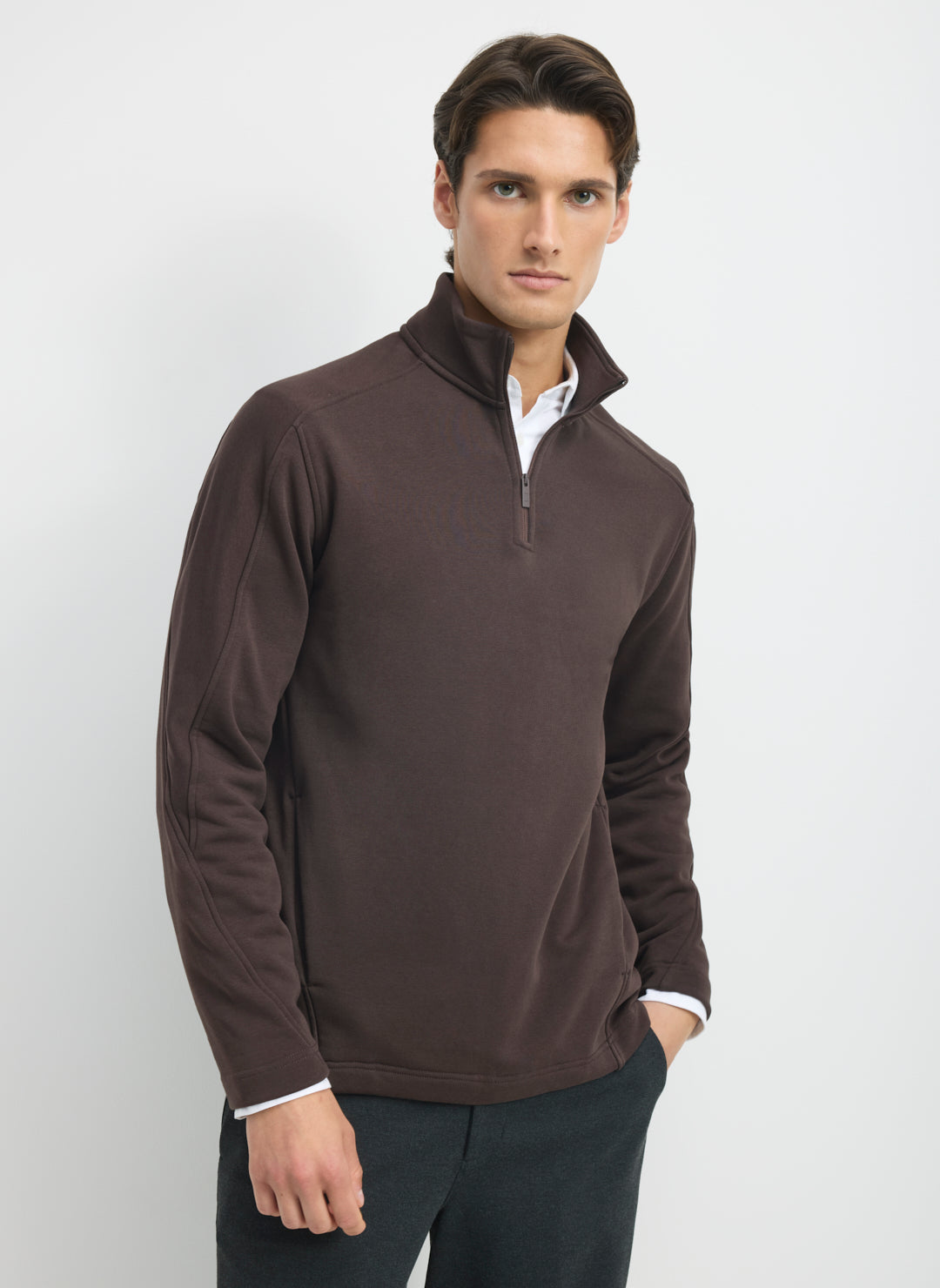 Saturday Quarter Zip Sweatshirt