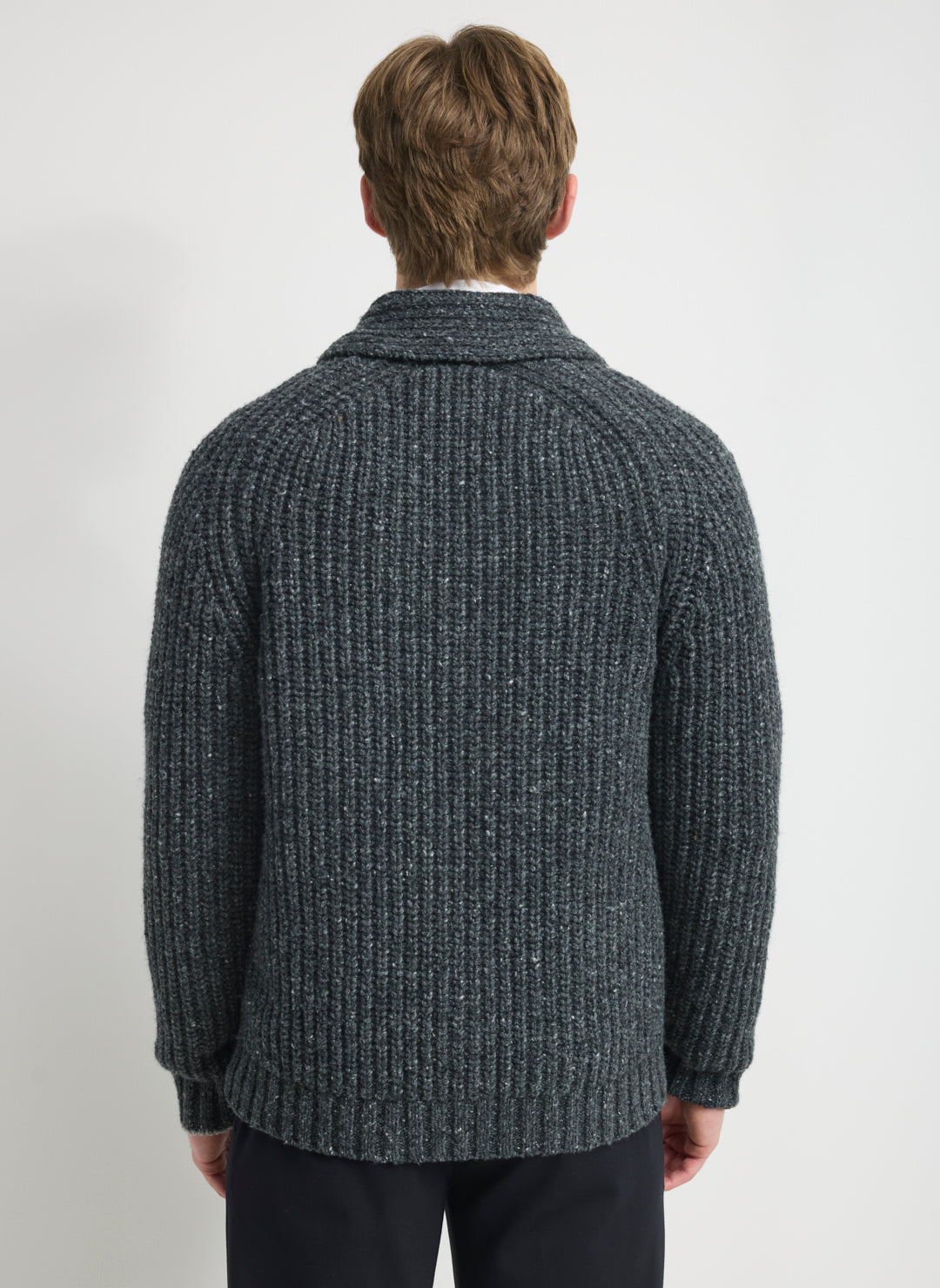 Donegal Shawl Collar Cardigan