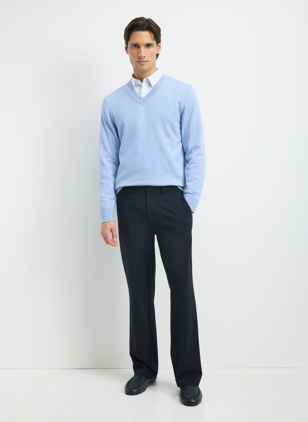 Hillside Merino V-Neck Sweater