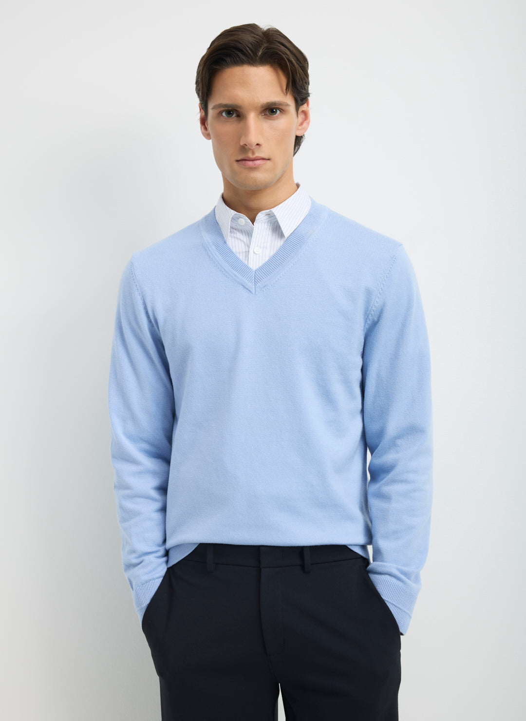 Hillside Merino V-Neck Sweater