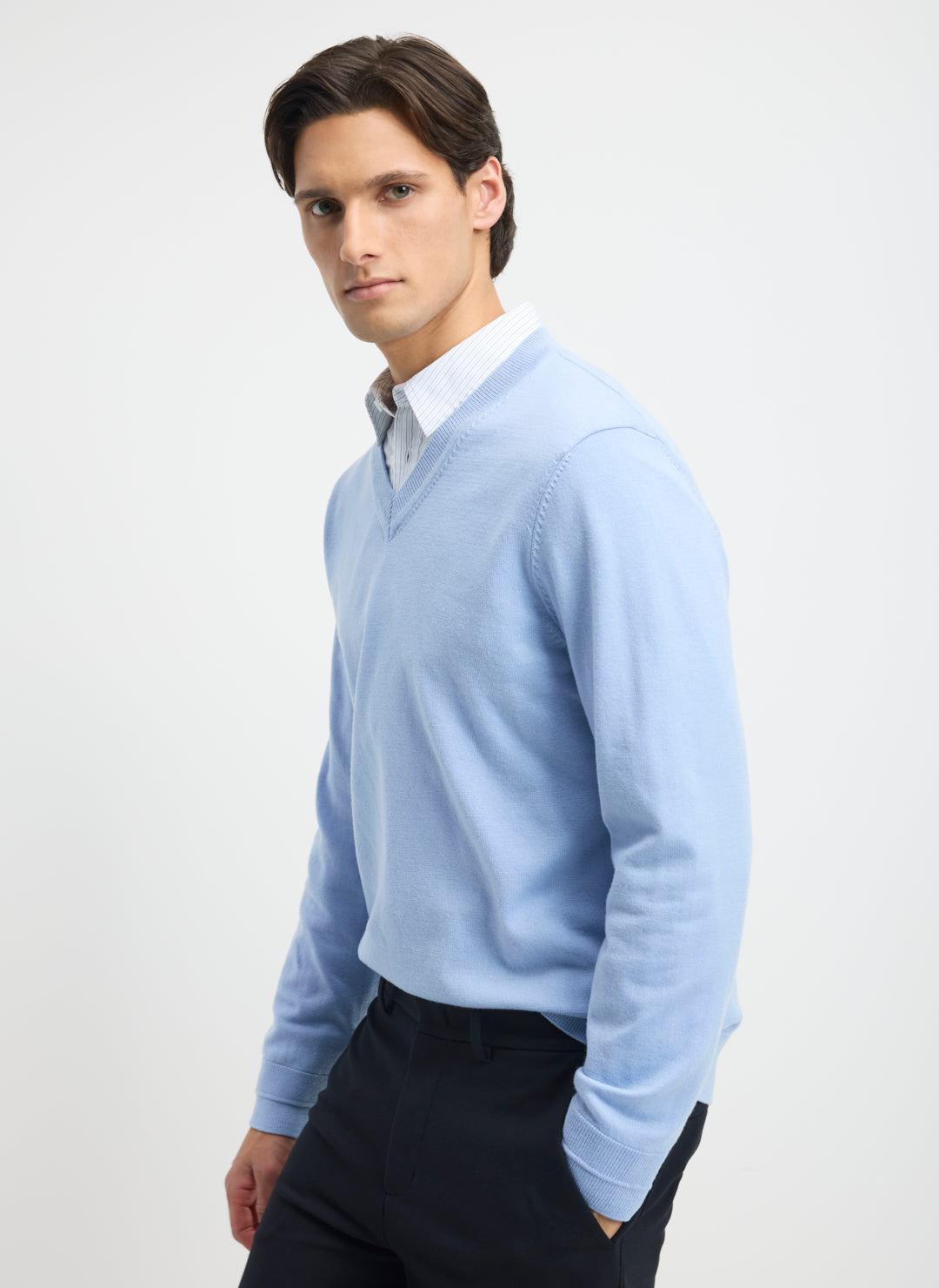 Hillside Merino V-Neck Sweater