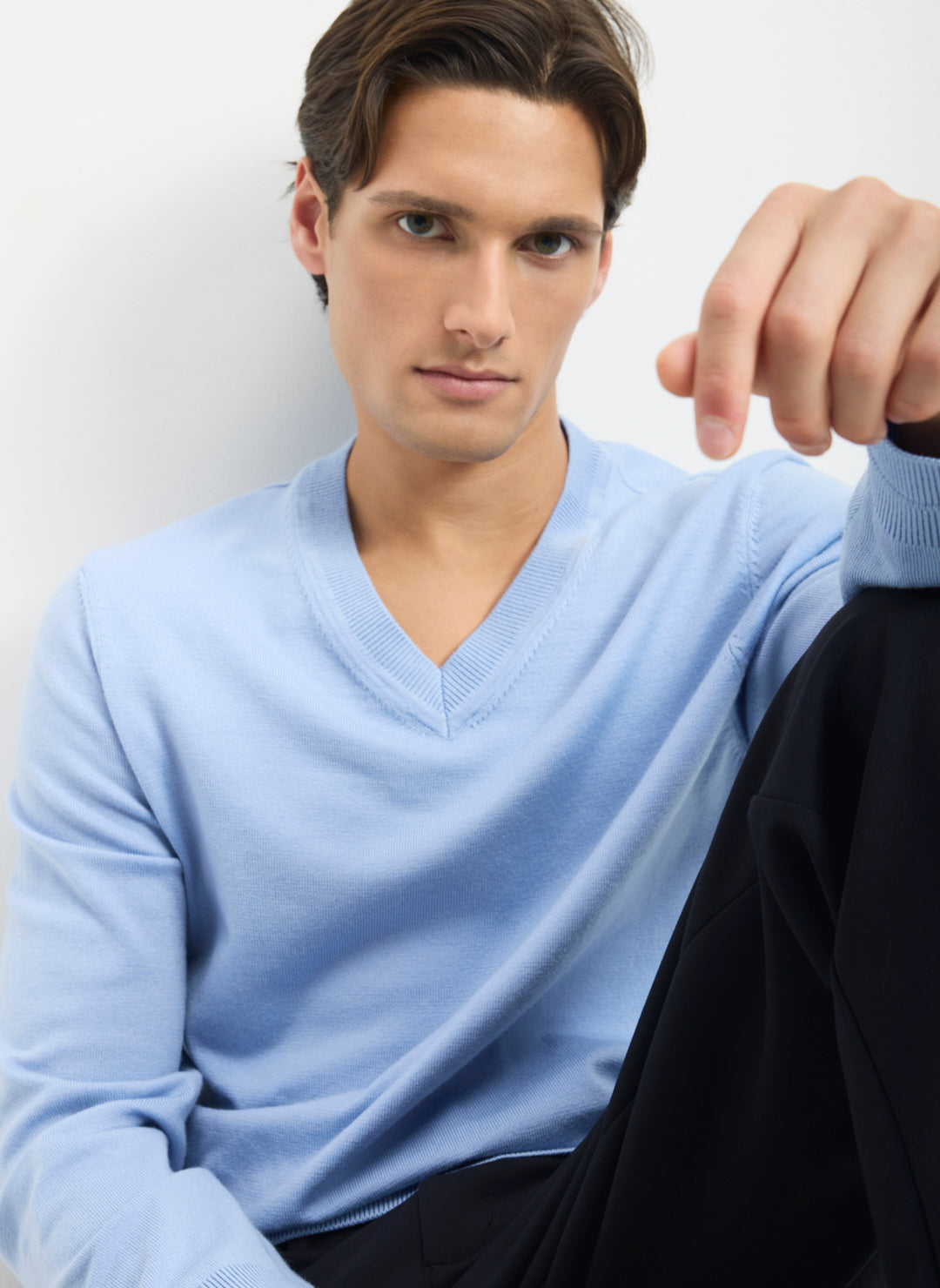 Hillside Merino V-Neck Sweater