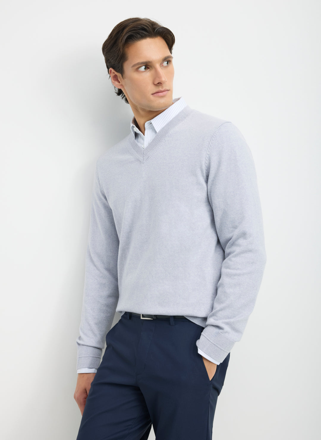 Hillside Merino V-Neck Sweater