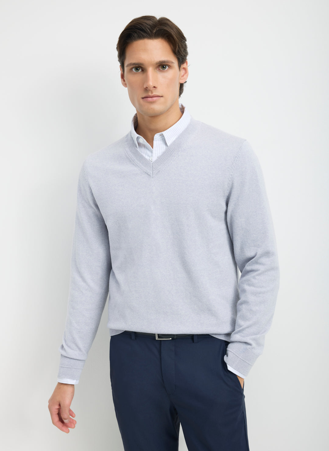 Hillside Merino V-Neck Sweater