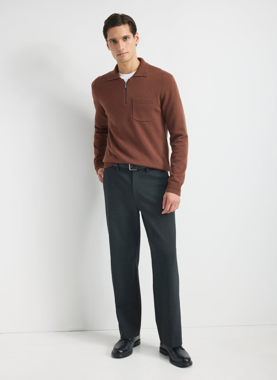 4 Zip Polo